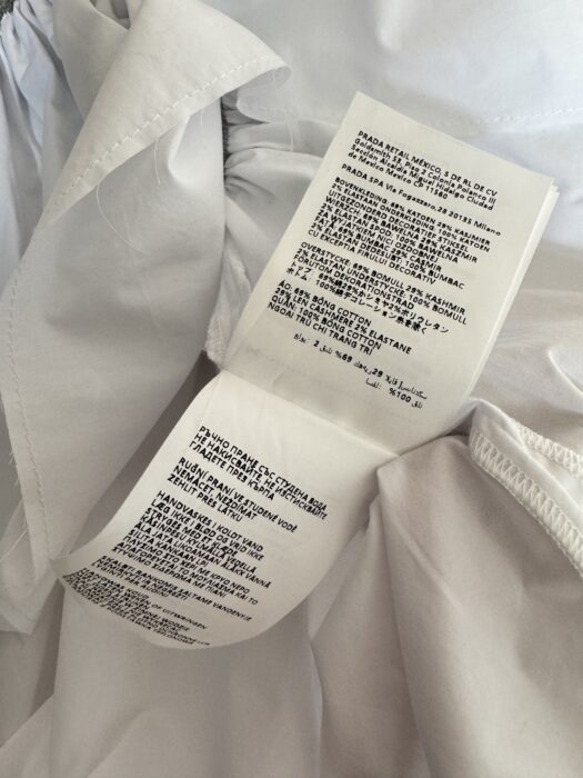 미우 미우 포플린 앤 저지 미니스커트 레플리카 미러급 SA급 S급 고퀄리티 하이엔드 최상급 의류 [여성] 30