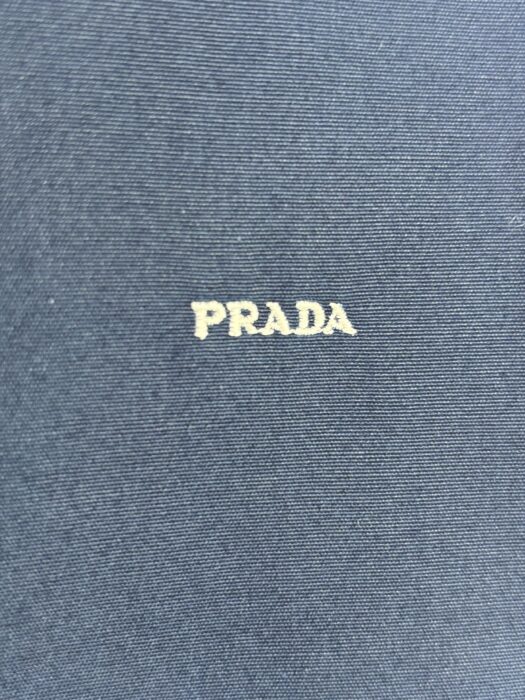 프라다 미니 모노그램 지퍼 자켓 네이비 레플리카 미러급 SA급 S급 고퀄리티 하이엔드 최상급 의류 [남성여성공용] 13