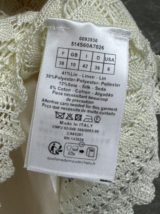 디올 할로우 니트 베스트 레플리카 미러급 SA급 S급 고퀄리티 하이엔드 최상급 의류 [여성] 7