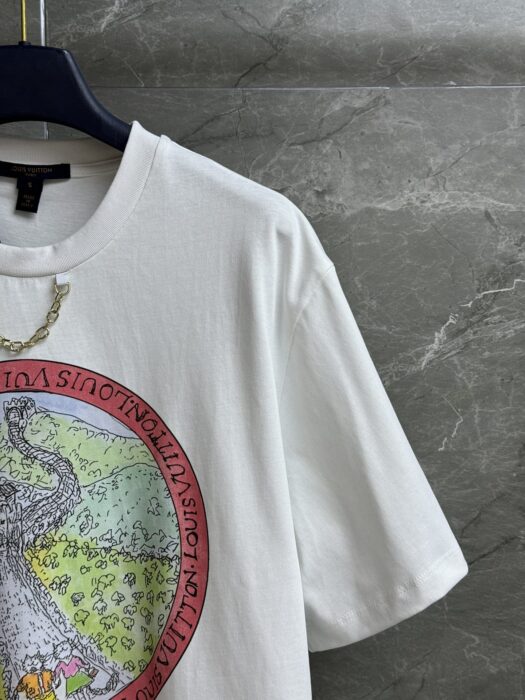 루이비통 고양이 프린트 티셔츠 레플리카 미러급 SA급 S급 고퀄리티 하이엔드 최상급 의류 [여성] 5