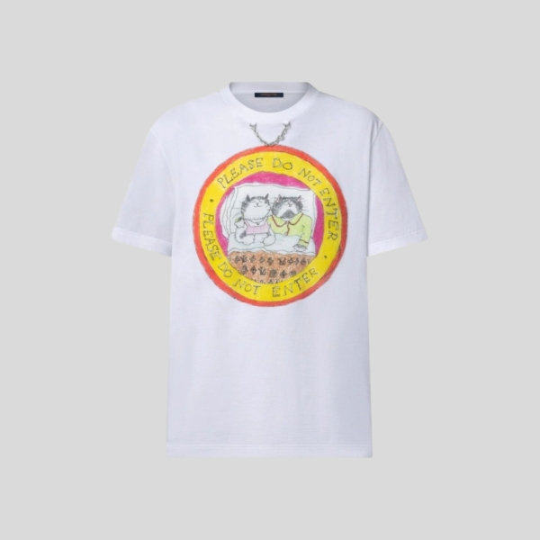 루이비통 캣 스탬프 티셔츠 레플리카 미러급 SA급 S급 고퀄리티 하이엔드 최상급 의류 [여성]