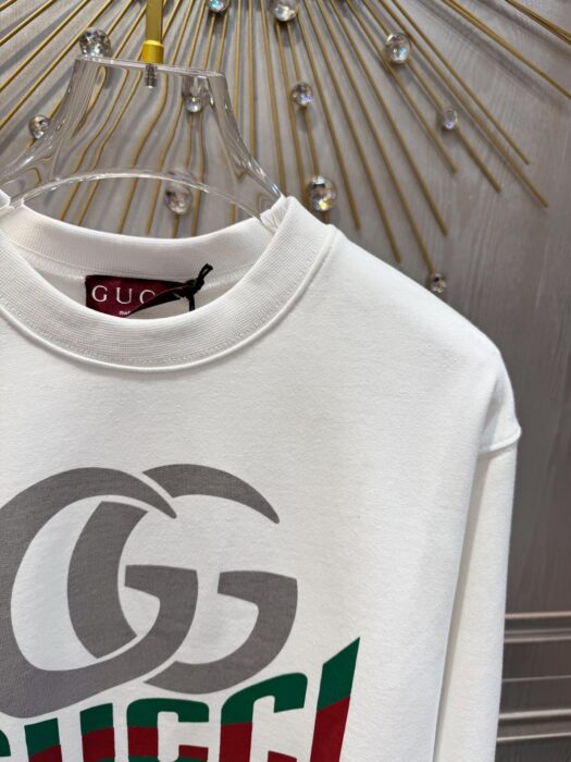 구찌 프린트 코튼 저지 스웨트셔츠 레플리카 미러급 SA급 S급 고퀄리티 하이엔드 최상급 의류 [남성여성공용] 3