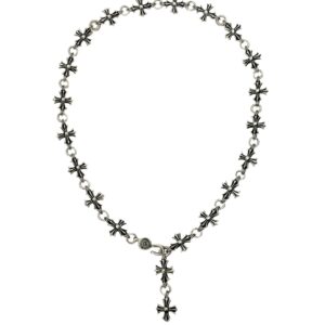 크롬하츠 빈티지 십자가 체인 목걸이 블랙 레플리카 미러급 SA급 S급 고퀄리티 최상급 하이엔드 악세사리 [남성여성공용]