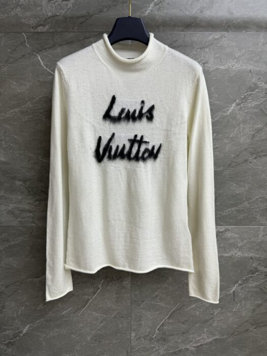 루이티통 브러쉬 로고 스웨터 레플리카 미러급 SA급 S급 고퀄리티 하이엔드 최상급 의류 [여성] 2