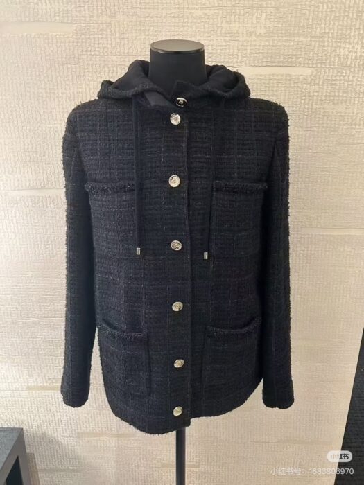 샤넬 후드 우븐 자켓 레플리카 미러급 SA급 S급 고퀄리티 하이엔드 최상급 의류 [여성] 20