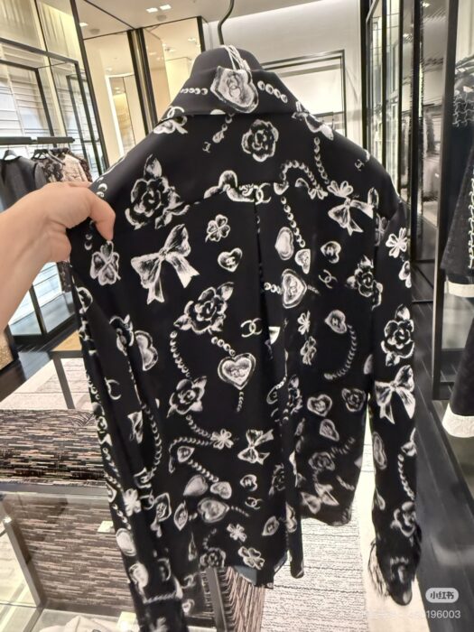 샤넬 뉴 레이스 카멜리아 러브 리본 셔츠 레플리카 미러급 SA급 S급 고퀄리티 하이엔드 최상급 의류 [여성] 19