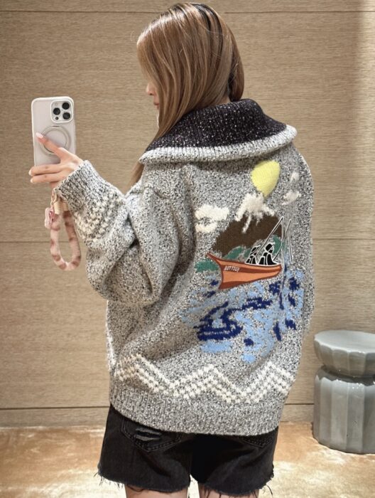 루이비통 지퍼 니티드 블루종 레플리카 미러급 SA급 S급 고퀄리티 하이엔드 최상급 의류 [여성] 7