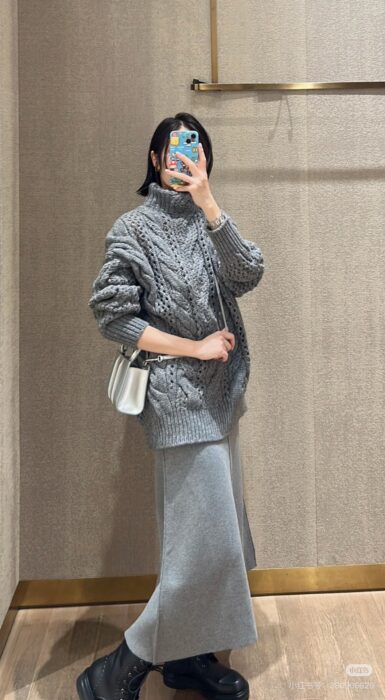 막스마라 오버사이즈 케이블 니트 스웨터 레플리카 미러급 SA급 S급 고퀄리티 하이엔드 최상급 의류 [여성] 4
