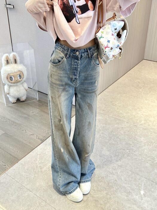 아크네 스튜디오 와이드 진 레플리카 미러급 SA급 S급 고퀄리티 하이엔드 최상급 의류 [여성] 4