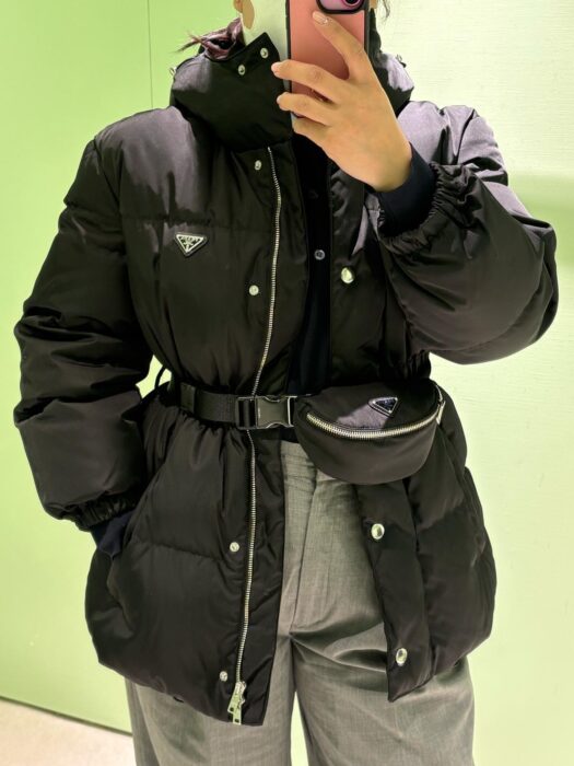 프라다 후드 벨티드 패딩 레플리카 미러급 SA급 S급 고퀄리티 하이엔드 최상급 의류 [여성] 4