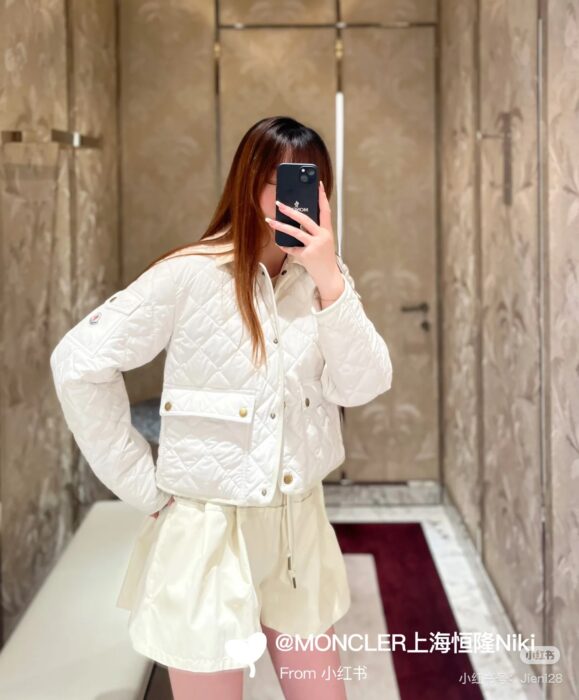 몽클레어 Chitre 다이아몬드 퀼팅 패딩 셔츠 자켓 레플리카 미러급 SA급 S급 고퀄리티 하이엔드 최상급 의류 [여성] 4