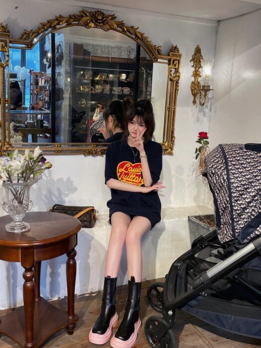 루이비통 니고 인타르시아 하트 스웨터 레플리카 미러급 SA급 S급 고퀄리티 하이엔드 최상급 의류 [남성여성공용] 6