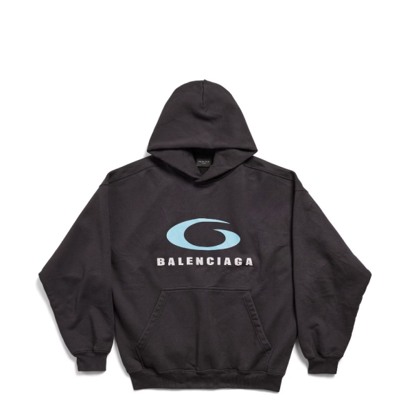 발렌시아가 루프 스포츠 미디엄 핏 후디 블랙 레플리카 미러급 SA급 S급 고퀄리티 하이엔드 최상급 의류 [남성여성공용]