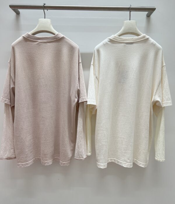 아크네스튜디오 레이어드 프린트 티셔츠 레플리카 미러급 SA급 S급 고퀄리티 하이엔드 최상급 의류 [여성] 9