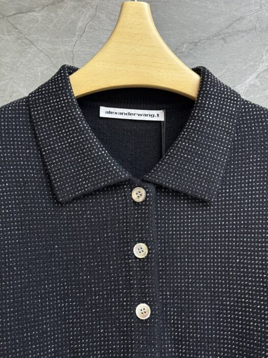 알렉산더왕 울 블렌드 핫픽스 폴로 가디건(2color) 레플리카 미러급 SA급 S급 고퀄리티 하이엔드 최상급 의류 [여성] 7