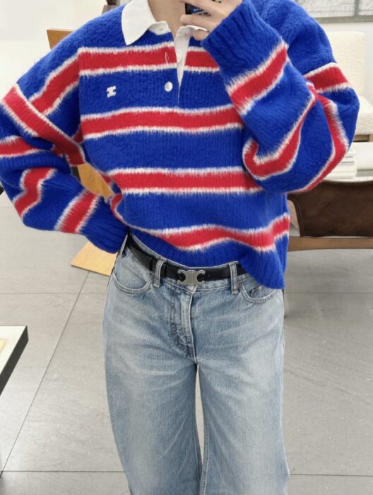 셀린느 스트라이프 스웨터 레플리카 미러급 SA급 S급 고퀄리티 하이엔드 최상급 의류 [여성] 5