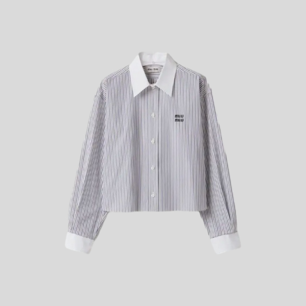 미우미우 긴팔 셔츠 레플리카 미러급 SA급 S급 고퀄리티 하이엔드 최상급 의류 [여성]