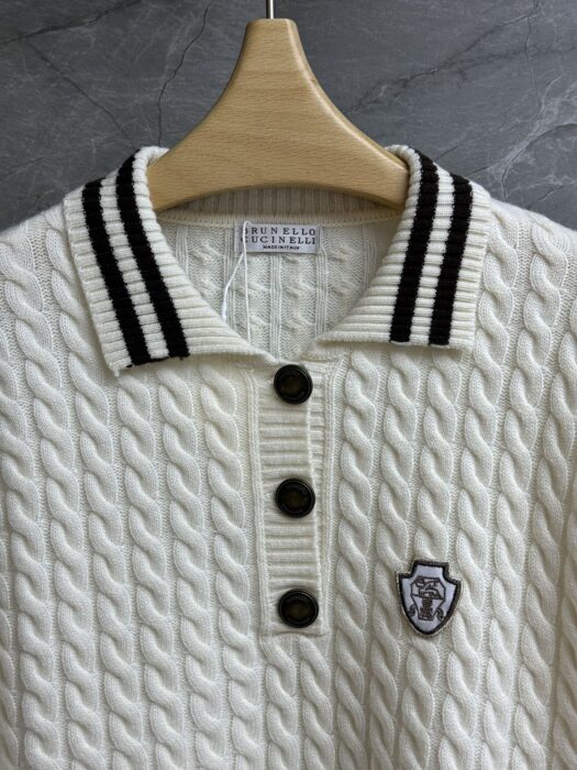 브루넬로쿠치넬리 니트 폴로 셔츠 레플리카 미러급 SA급 S급 고퀄리티 하이엔드 최상급 의류 [여성] 9