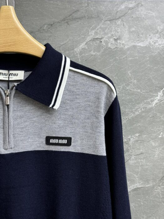 미우미우 폴로 니트 셔츠 레플리카 미러급 SA급 S급 고퀄리티 하이엔드 최상급 의류 [여성] 8