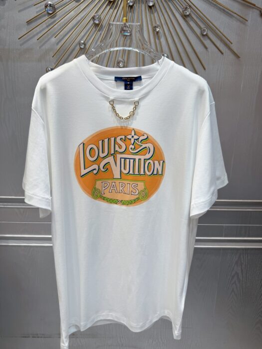 루이비통 25SS 파리 체인 반팔티 레플리카 미러급 SA급 S급 고퀄리티 하이엔드 최상급 의류 [남성여성공용] 2