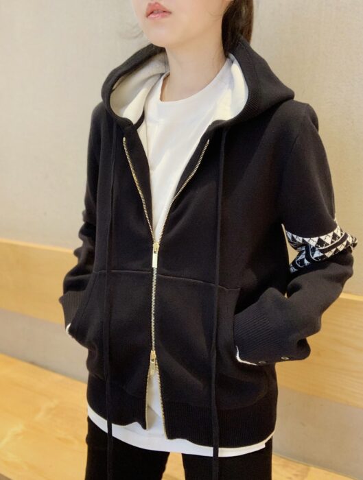 톰브라운 코튼 헥터 자카드 후드 집업 (네이비,그레이) 레플리카 미러급 SA급 S급 고퀄리티 하이엔드 최상급 의류 [남성여성공용] 10