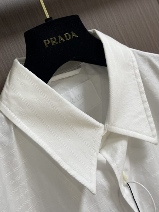 프라다 트라이앵글 로고 셔츠 레플리카 미러급 SA급 S급 고퀄리티 하이엔드 최상급 의류 [남성여성공용] 8