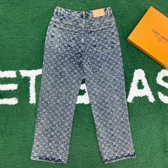 루이비통 모노그램 데님 테일러드 팬츠 1AGIUW 레플리카 미러급 SA급 S급 고퀄리티 하이엔드 최상급 의류 [남성여성공용] 7