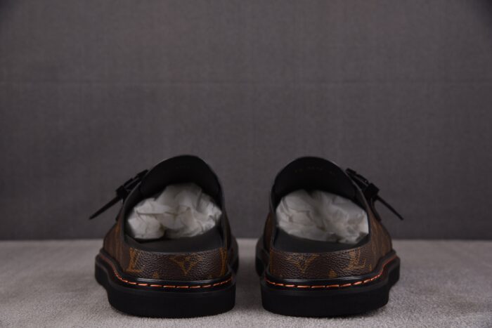루이비통 이지 브라운 슬리퍼 레플리카 미러급 SA급 S급 고퀄리티 최상급 하이엔드 신발 [남성여성공용] 5