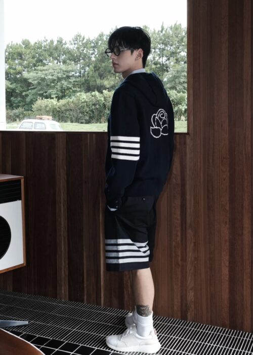 톰브라운 지퍼 후드 자켓 레플리카 미러급 SA급 S급 고퀄리티 하이엔드 최상급 의류 [남성여성공용] 4