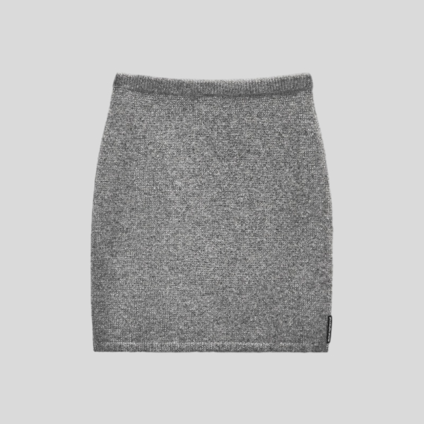 알렉산더왕 그레이 울 블렌드 핫픽스 미니스커트 레플리카 미러급 SA급 S급 고퀄리티 하이엔드 최상급 의류 [여성]