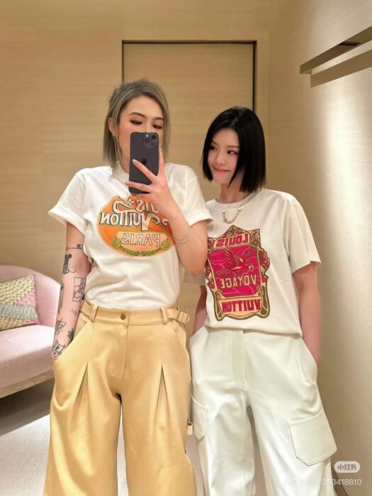 루이비통 25SS 파리 체인 반팔티 레플리카 미러급 SA급 S급 고퀄리티 하이엔드 최상급 의류 [남성여성공용] 13