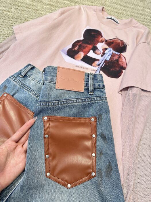 아크네 스튜디오 와이드 진 레플리카 미러급 SA급 S급 고퀄리티 하이엔드 최상급 의류 [여성] 12