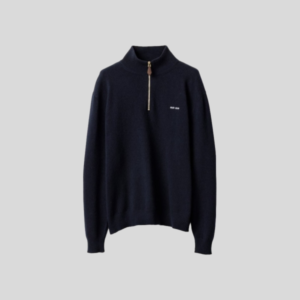 미우미우 캐시미어 및 가죽 지퍼 스웨터 레플리카 미러급 SA급 S급 고퀄리티 하이엔드 최상급 의류 [여성]