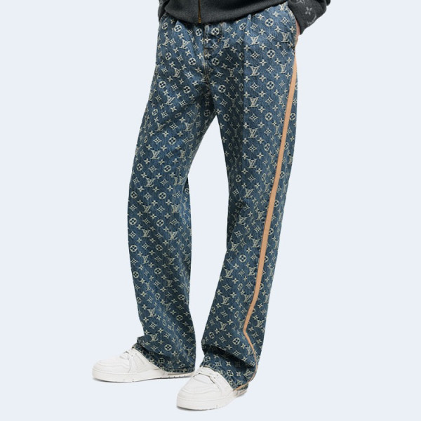 루이비통 모노그램 데님 테일러드 팬츠 1AGIUW 레플리카 미러급 SA급 S급 고퀄리티 하이엔드 최상급 의류 [남성여성공용]