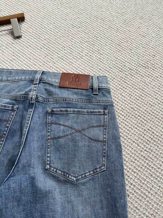 브루넬로쿠치넬리 스트레이트 데님 팬츠 레플리카 미러급 SA급 S급 고퀄리티 하이엔드 최상급 의류 [남성여성공용] 4