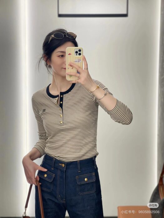 셀린느 트리옹프 티셔츠 레플리카 미러급 SA급 S급 고퀄리티 하이엔드 최상급 의류 [여성] 2