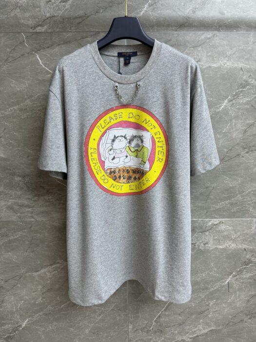 루이비통 캣 스탬프 티셔츠 레플리카 미러급 SA급 S급 고퀄리티 하이엔드 최상급 의류 [여성] 2