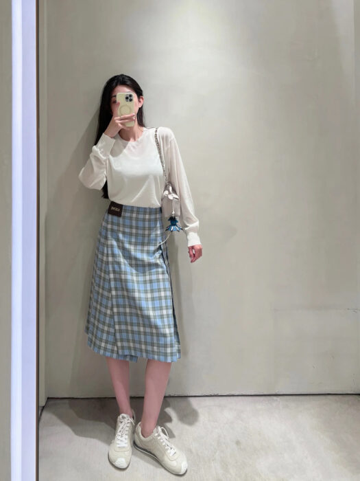 로에베 플리츠 스커트 레플리카 미러급 SA급 S급 고퀄리티 하이엔드 최상급 의류 [여성] 2