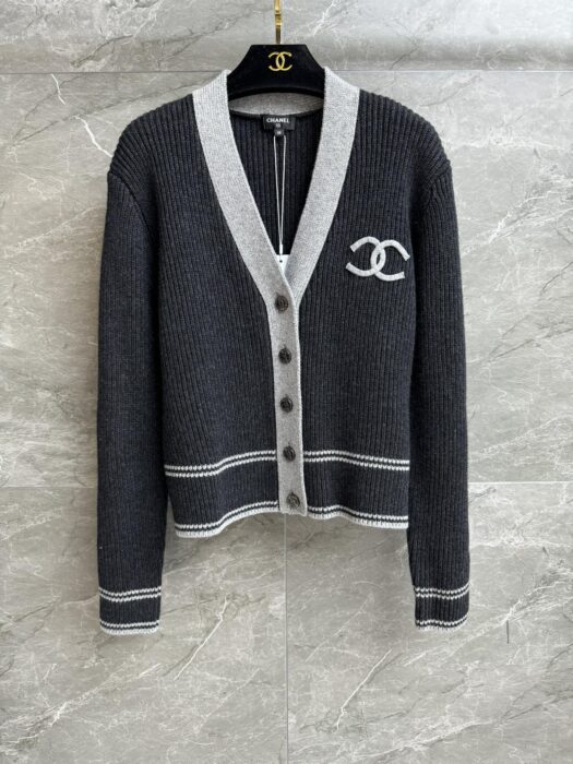 샤넬 니트 블록 가디건 레플리카 미러급 SA급 S급 고퀄리티 하이엔드 최상급 의류 [여성] 2