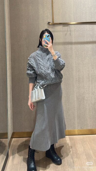 막스마라 오버사이즈 케이블 니트 스웨터 레플리카 미러급 SA급 S급 고퀄리티 하이엔드 최상급 의류 [여성] 5