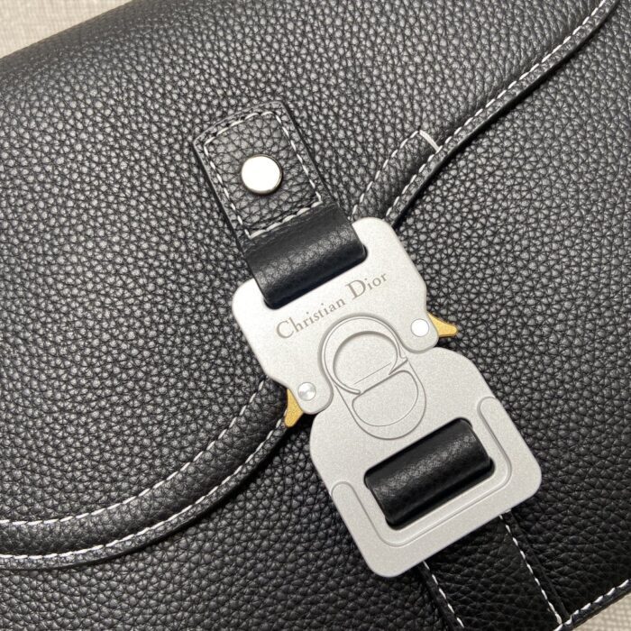 디올 새들 메신저백 그레인드 카프스킨 블랙 레플리카 미러급 SA급 S급 고퀄리티 최상급 하이엔드 크로스백 가방 [남성여성공용] 16