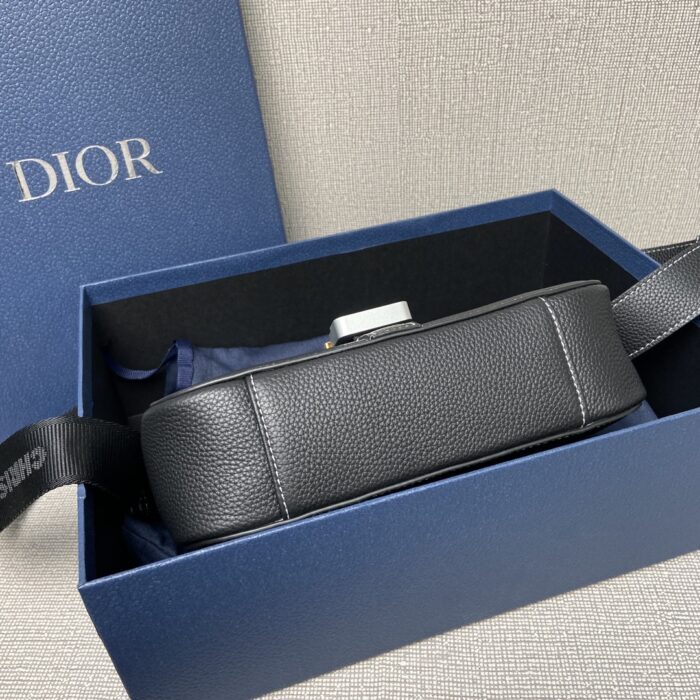 디올 새들 메신저백 그레인드 카프스킨 블랙 레플리카 미러급 SA급 S급 고퀄리티 최상급 하이엔드 크로스백 가방 [남성여성공용] 10