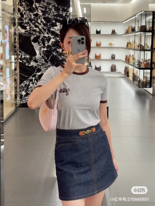 셀린느 코튼 저지 티셔츠 레플리카 미러급 SA급 S급 고퀄리티 하이엔드 최상급 의류 [여성] 7