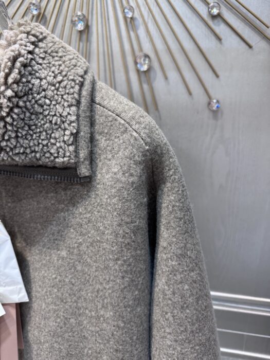 미우미우 코튼 플리스 집업 블루종 자켓 레플리카 미러급 SA급 S급 고퀄리티 하이엔드 최상급 의류 [여성] 3