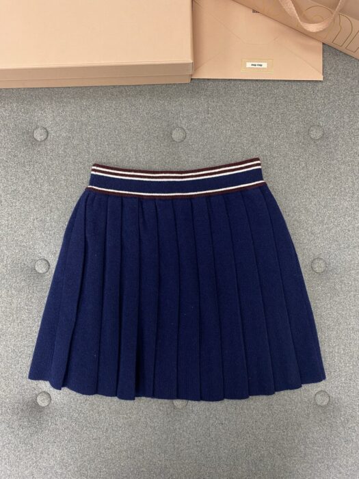 미우 미우 울 앤 캐시미어 스커트 레플리카 미러급 SA급 S급 고퀄리티 하이엔드 최상급 의류 [여성] 15