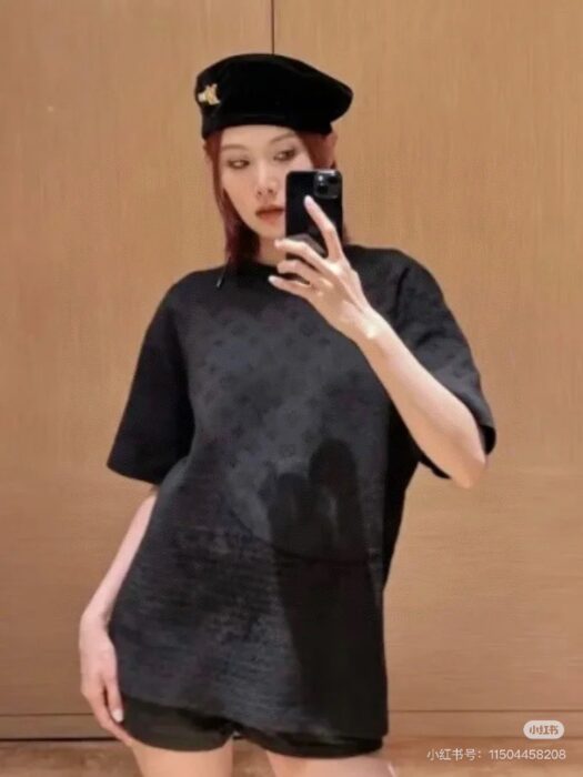 루이비통 블랙 자카드 반팔 레플리카 미러급 SA급 S급 고퀄리티 하이엔드 최상급 의류 [남성여성공용] 2