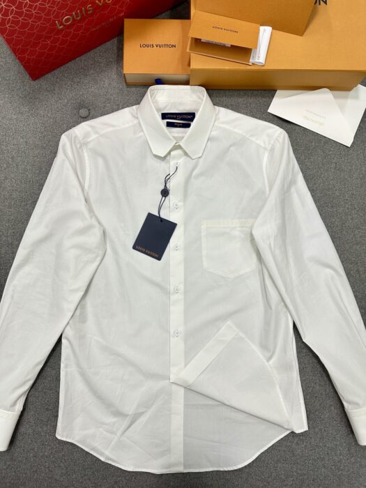 루이비통 자수 코튼 셔츠 레플리카 미러급 SA급 S급 고퀄리티 하이엔드 최상급 의류 [남성여성공용] 20