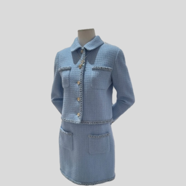 샤넬 블루 자켓, 스커트 레플리카 미러급 SA급 S급 고퀄리티 하이엔드 최상급 의류 [여성]