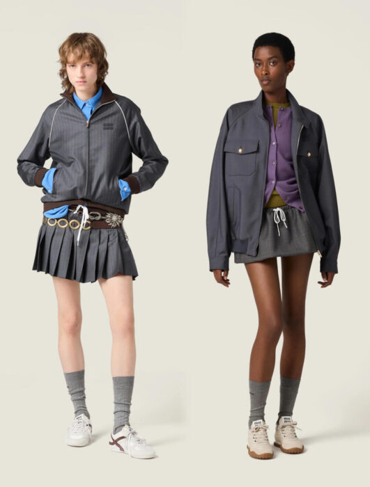 미우미우 로고 자수 골지 니트 재킷 레플리카 미러급 SA급 S급 고퀄리티 하이엔드 최상급 의류 [여성] 6