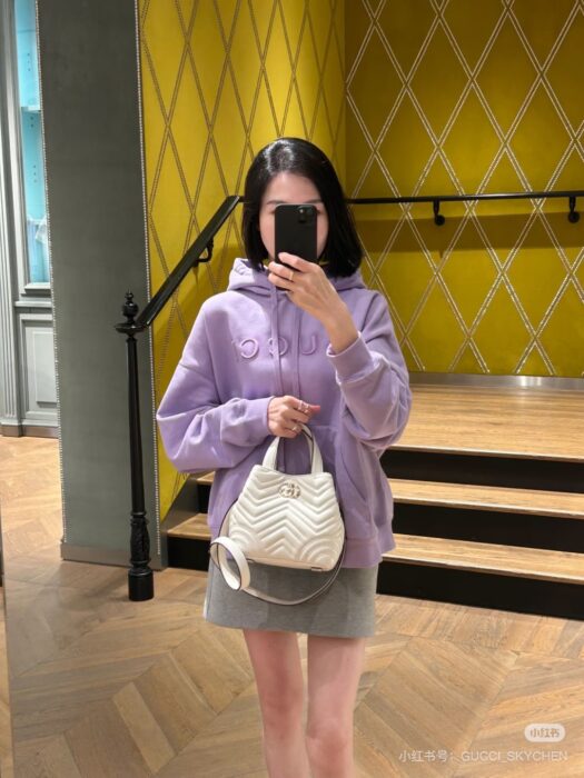 구찌 코튼 후드 스웨트셔츠 레플리카 미러급 SA급 S급 고퀄리티 하이엔드 최상급 의류 [여성] 9